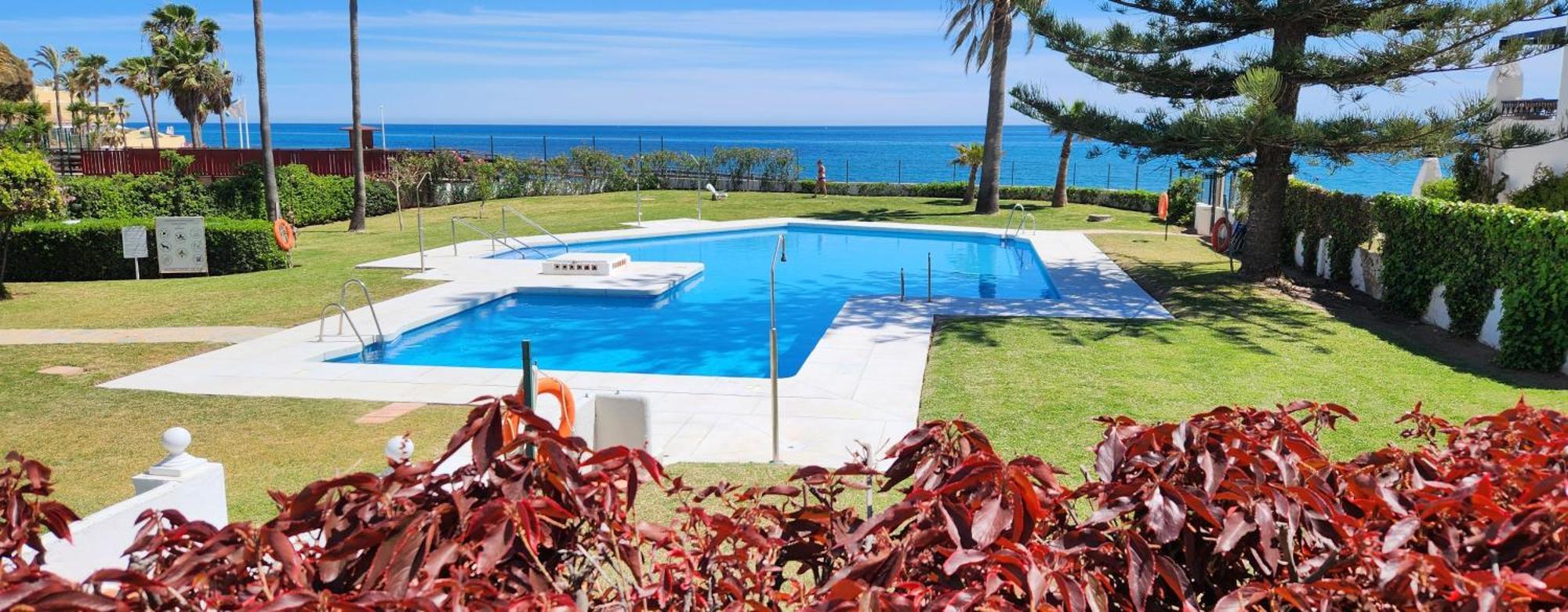 Elena Flat A Little Paradise Right On The Beach Sitio de Calahonda Dış mekan fotoğraf